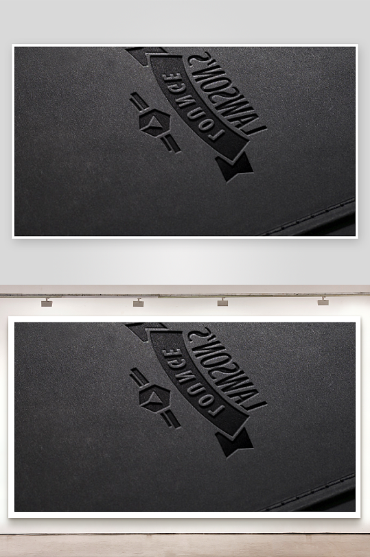 LOGO标志样机psd模板-众图网