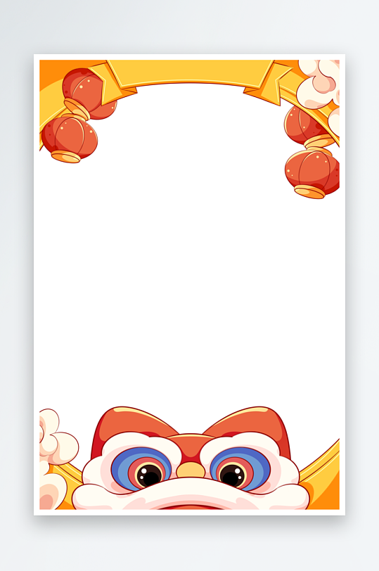 创意蛇年边框元素设计