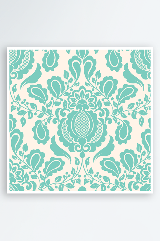 矢量无缝花纹底纹背景