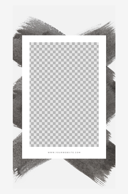 水墨INS详情排版画册图文ps模版-众图网