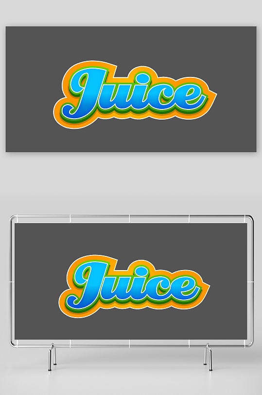 字体样机英文字母效果-众图网