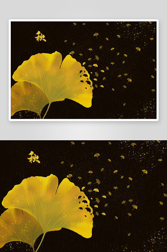 现代中式装饰画画芯PSD模版-众图网