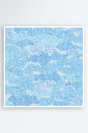 中式古典祥云图案矢量设计素材素材下载-众图网