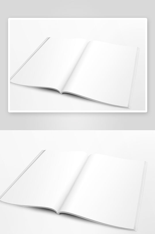 書籍畫冊樣機(jī)模板素材