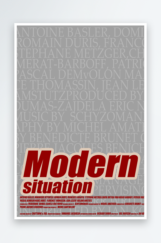 创意大气欧美时尚杂志封面模板