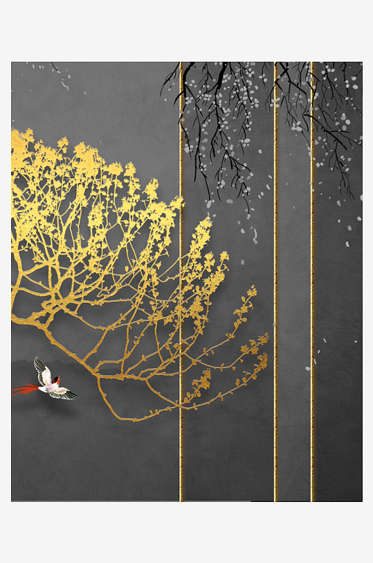 中式意境风景画家居装饰画-众图网