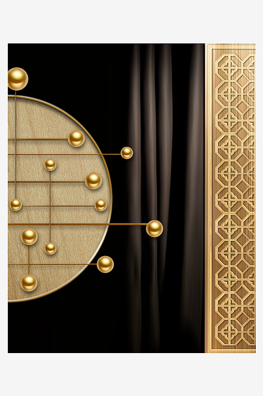 中式意境风景画家居装饰画-众图网