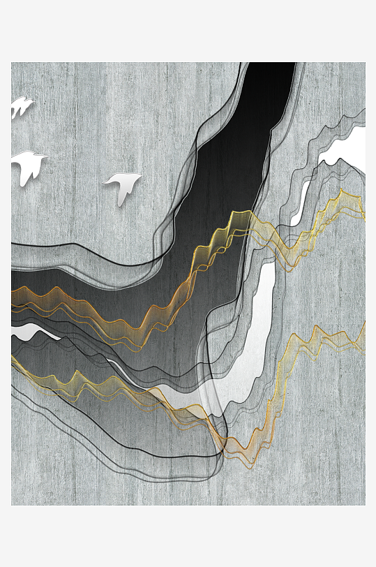 中式意境家居装饰画-众图网
