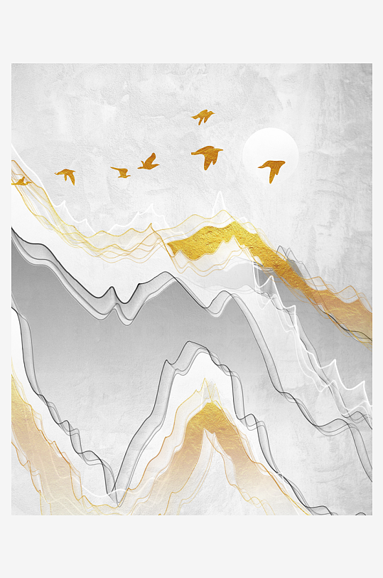 中式意境家居装饰画-众图网