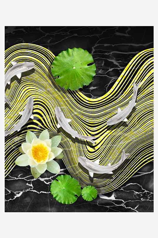 中式意境家居装饰画-众图网