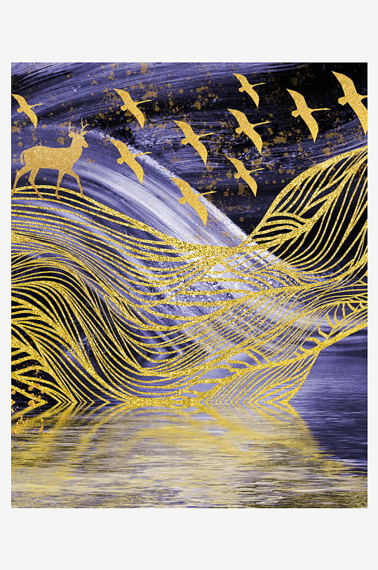 中式意境风景画家居装饰画-众图网