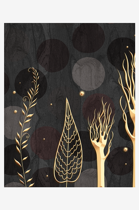 中式意境风景画装饰画挂画-众图网