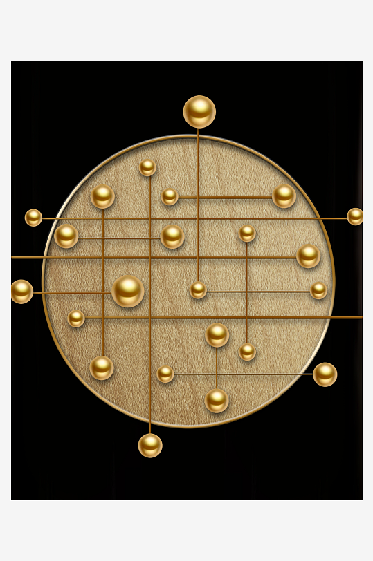 中式意境风景画装饰画挂画-众图网