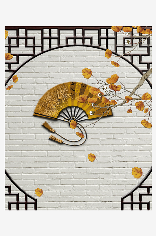 中式意境风景画装饰画挂画-众图网