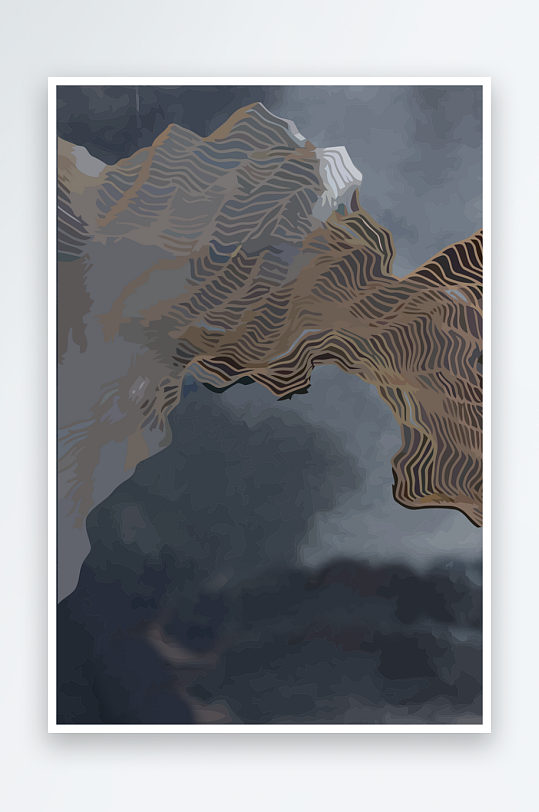 中式风景画装饰画挂画-众图网