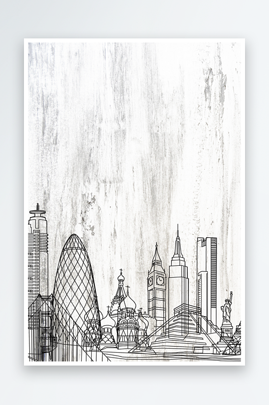 中式风景画艺术装饰画-众图网