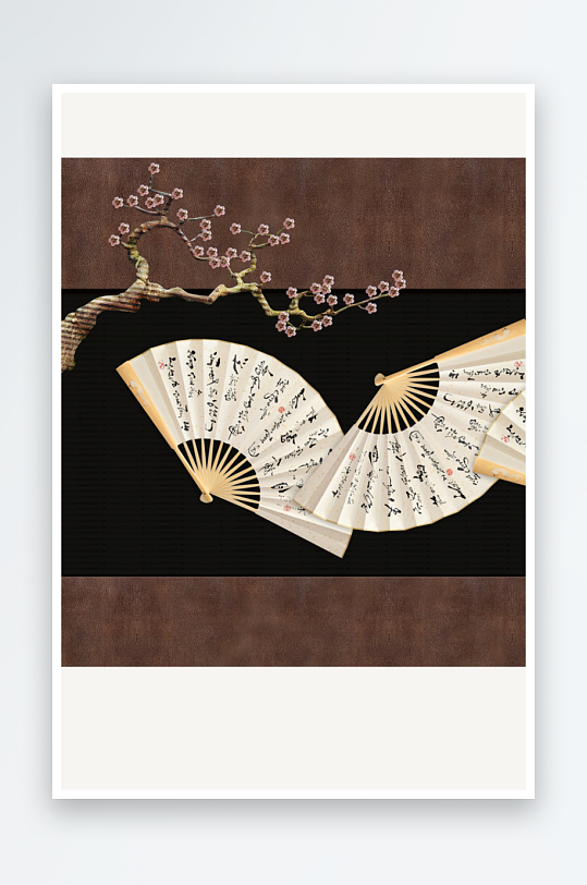 中式风景画艺术装饰画-众图网