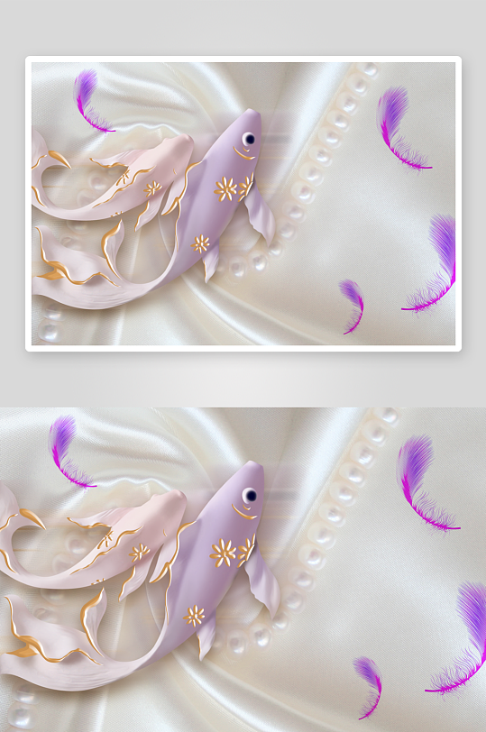 3D立体艺术背景墙-众图网