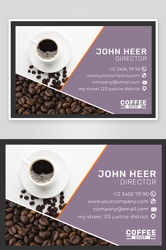 餐饮美食宣传单页设计模板-众图网