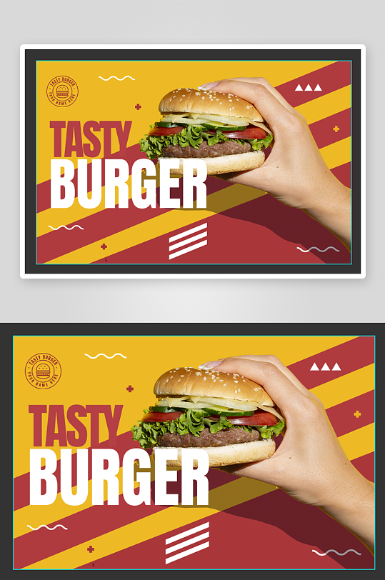 餐饮美食宣传单页模板素材-众图网