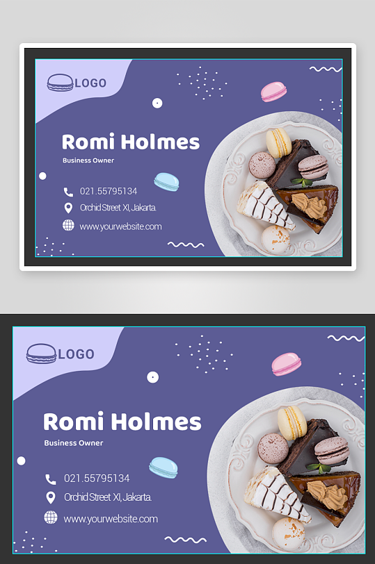 餐饮美食宣传单页模板素材-众图网