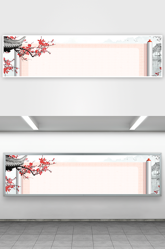 中国风山水装饰画-众图网