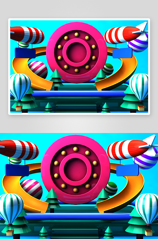 电商促销活动版面设计-众图网