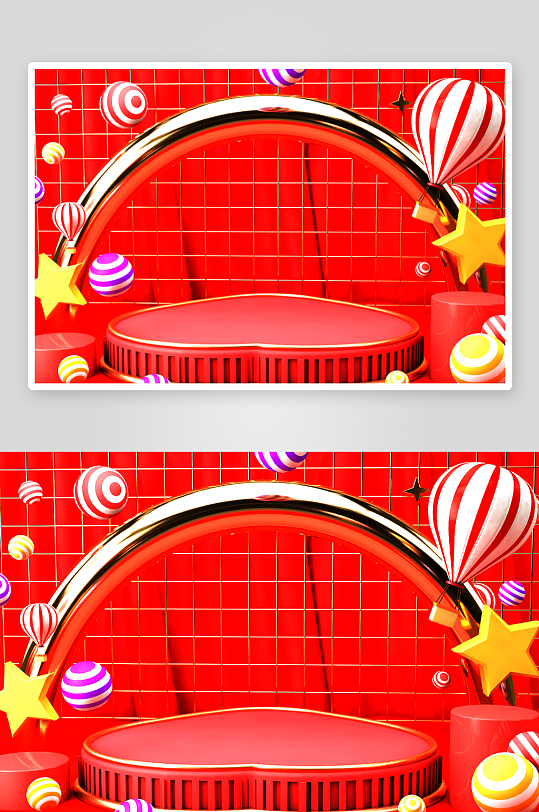 电商产品促销活动版面设计-众图网