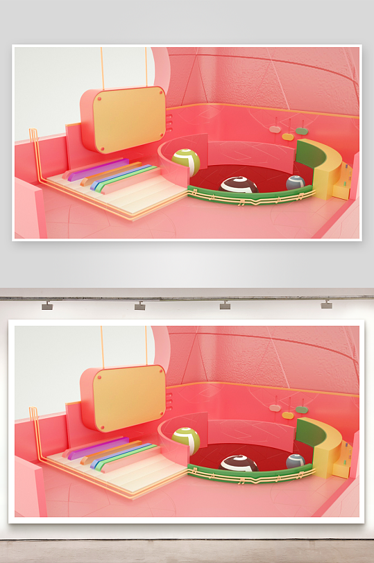 电商产品展示活动版面设计-众图网