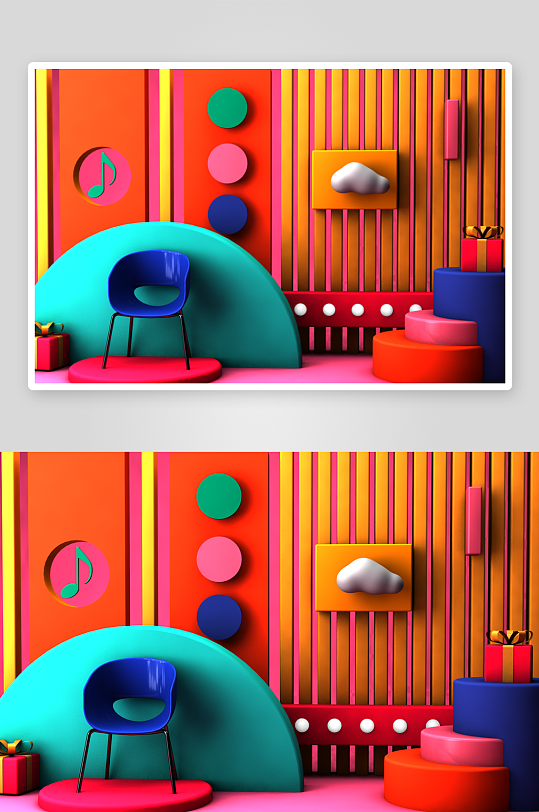 电商产品展示活动版面设计-众图网