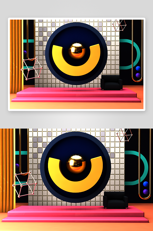 电商产品展示活动版面设计-众图网