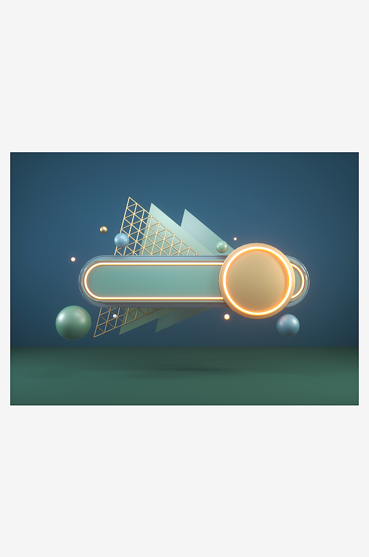 电商3d产品展示活动版面设计-众图网