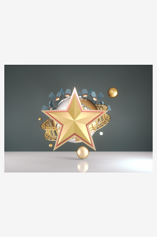 电商3d产品展示活动版面设计-众图网