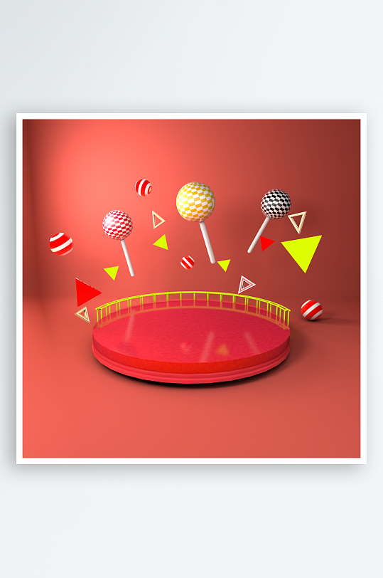 电商3d产品展示活动设计-众图网