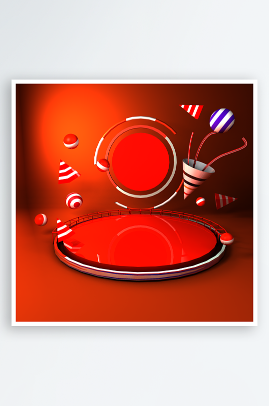 电商3d产品展示活动设计-众图网