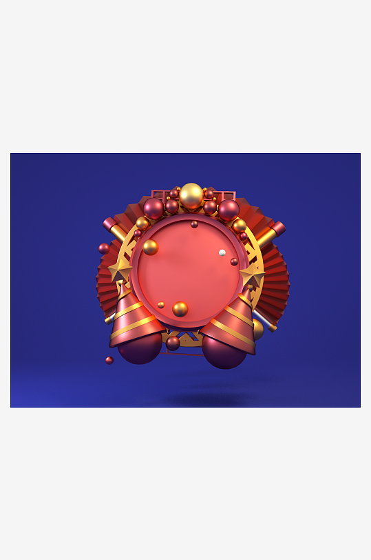 电商3d产品展示宣传模型-众图网