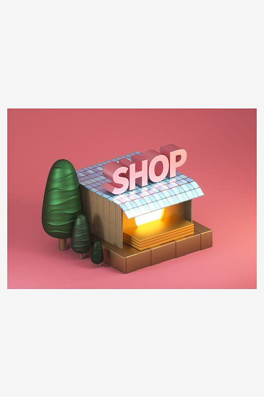 电商3d产品展示宣传样品-众图网