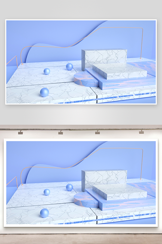 电商3d产品展示购物背景-众图网