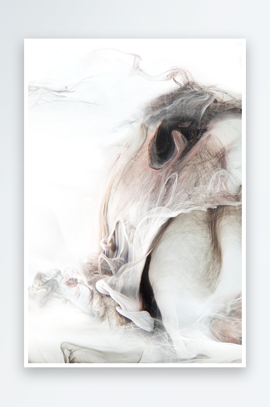 山脉风景画中式装饰画图片-众图网