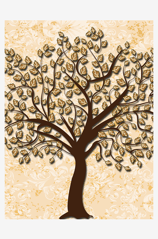 山水风景画水墨中式装饰画-众图网