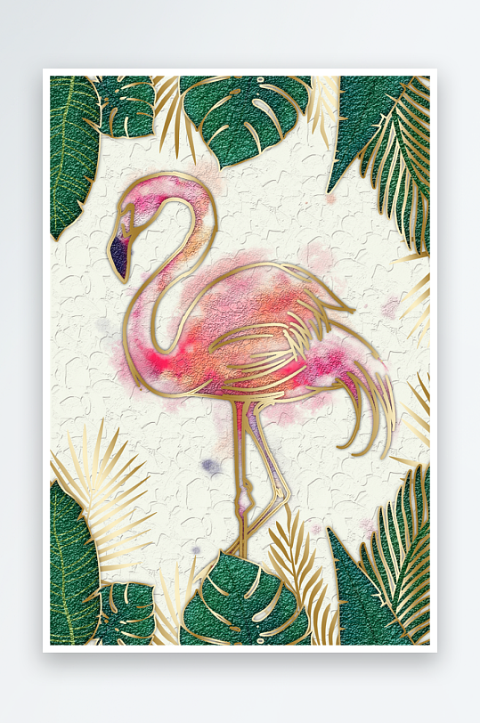 现代中式装饰画PSD模版-众图网