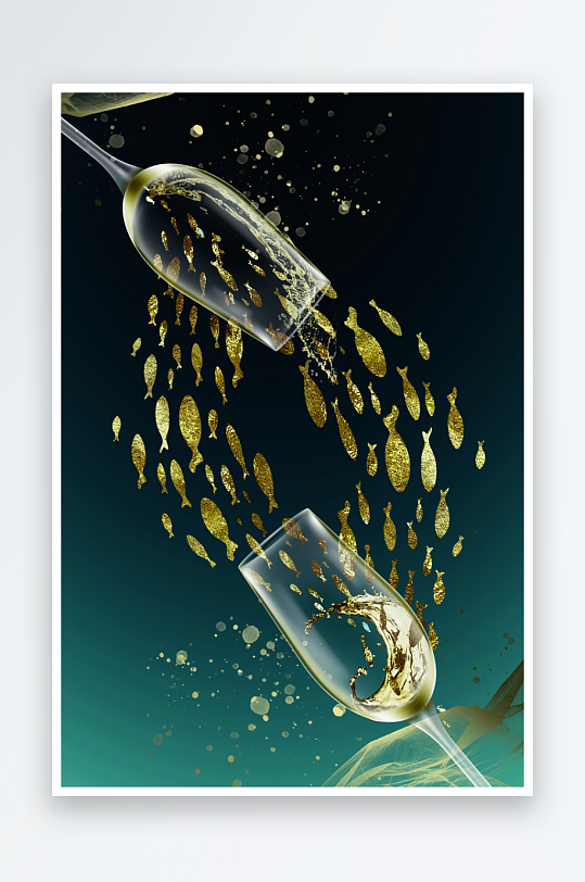 现代中式装饰画PSD模版-众图网