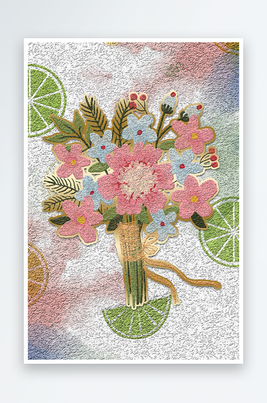 现代中式装饰画PSD模版-众图网