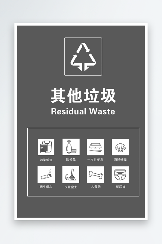最新原創(chuàng)垃圾分類宣傳海報(bào)