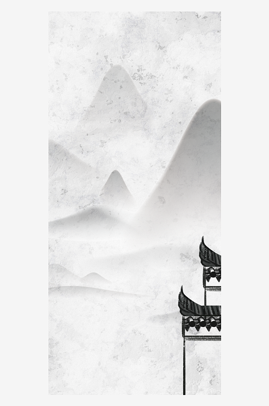 古风山水风景画挂画-众图网