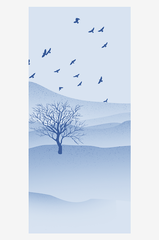 古风山水风景画挂画-众图网