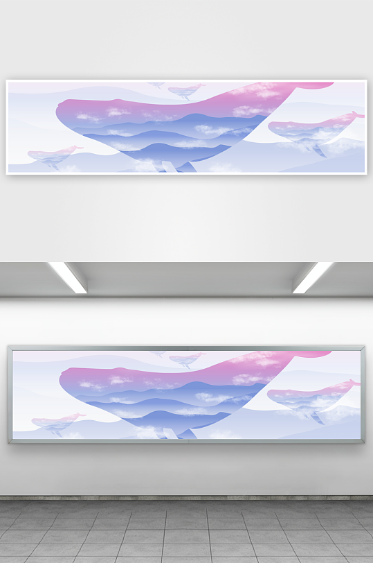 山水风景画装饰画-众图网
