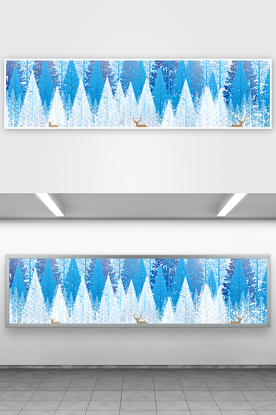 山水风景画装饰画-众图网