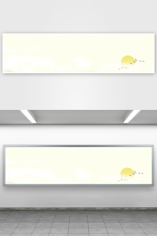 山水风景画装饰画挂画-众图网