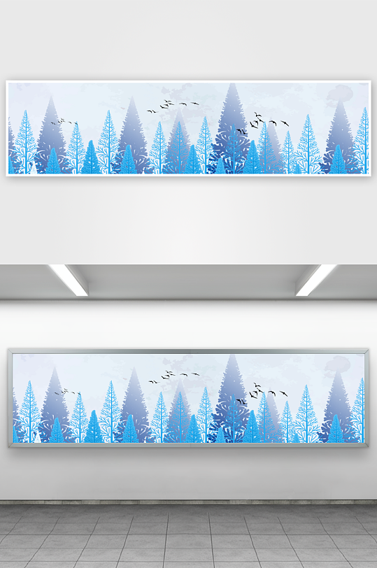 中国风山水画装饰画挂画-众图网